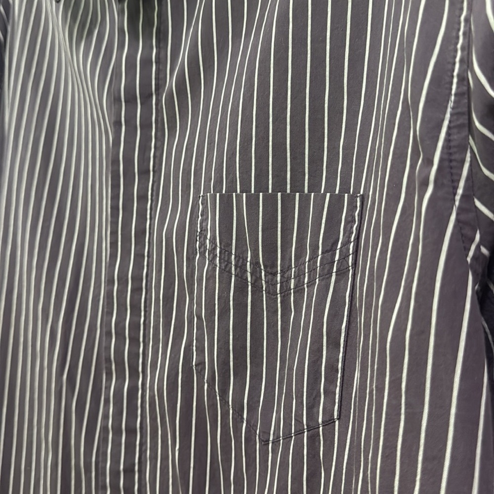French Connection Button Down Striped Top - image 3